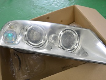 ヘッドライトコーティング!!