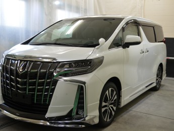 NEWアルファード  /  ULTIMATE-Rコート②。