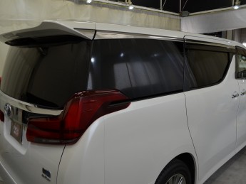 NEWアルファード / ULTIMATEコーティング②。