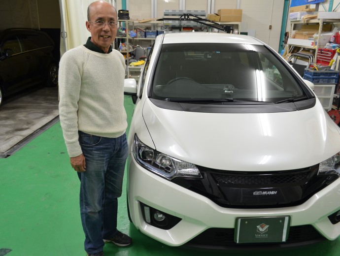 愛着タップリのホンダフィット