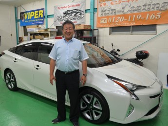 吹付(スプレー塗布)仕様・NEWプリウス④!!