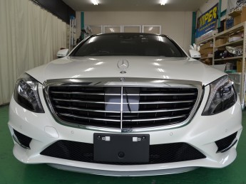 ベンツS300h・アルティメットコーティング!!①