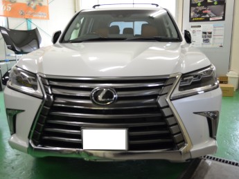 レクサス・LX/バンパー修理
