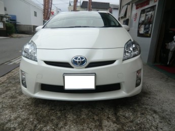 台風被害・板金修理 / プリウス30!!