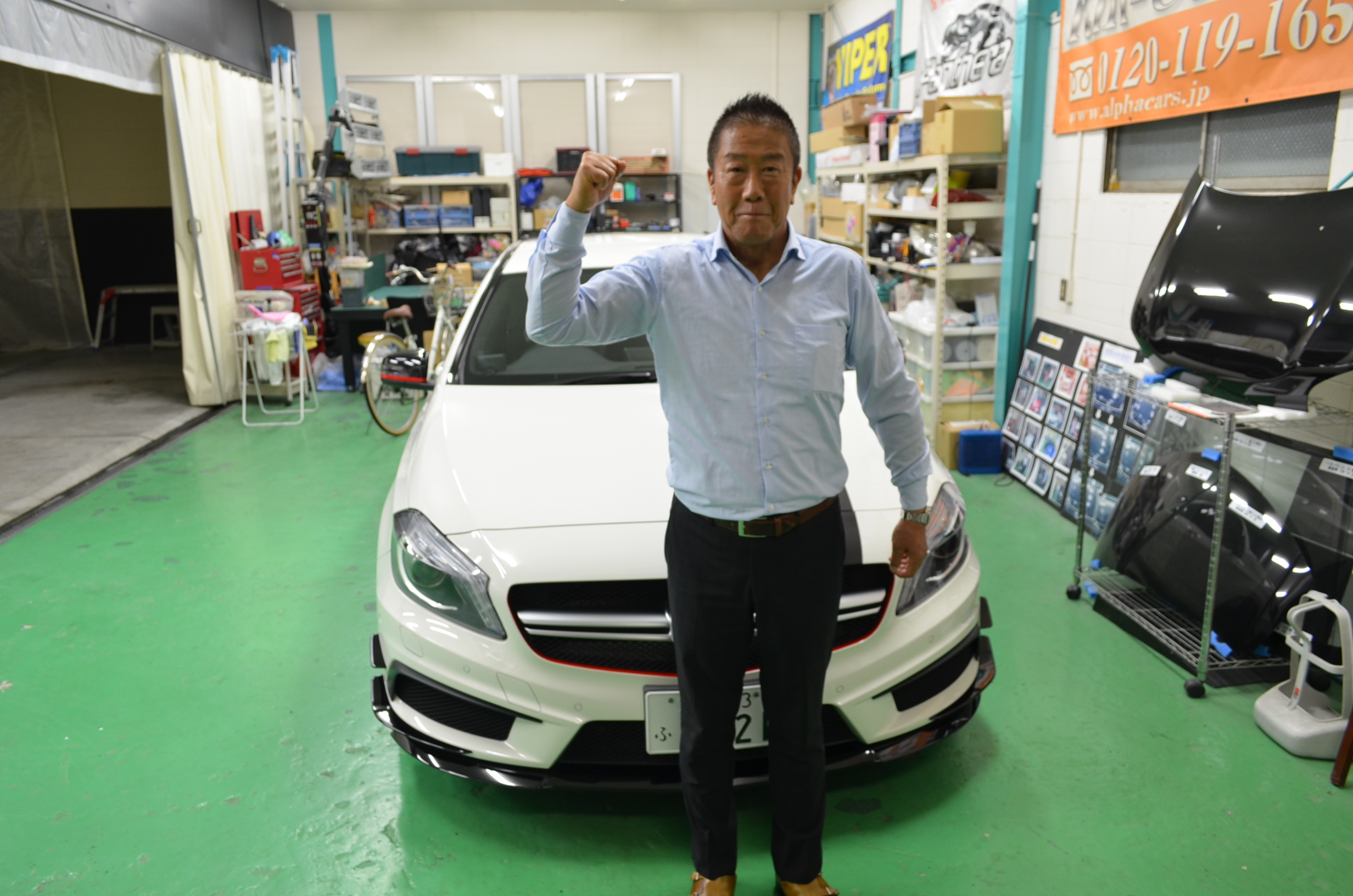 ベンツA・AMG PREMIUMコーティング　ホイールコーティング